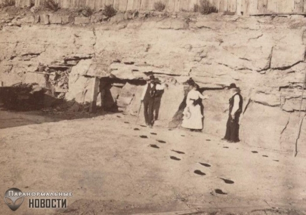 Загадка гигантских человекоподобных следов, найденных в Неваде