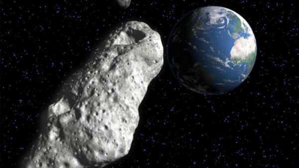 К Земле летит огромный астероид размером с небоскреб